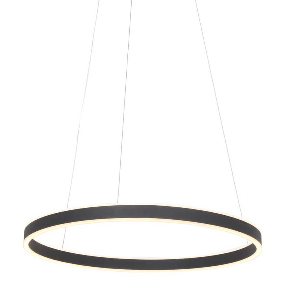 Steinhauer Led hanglampRinglux zwart - 3502ZW