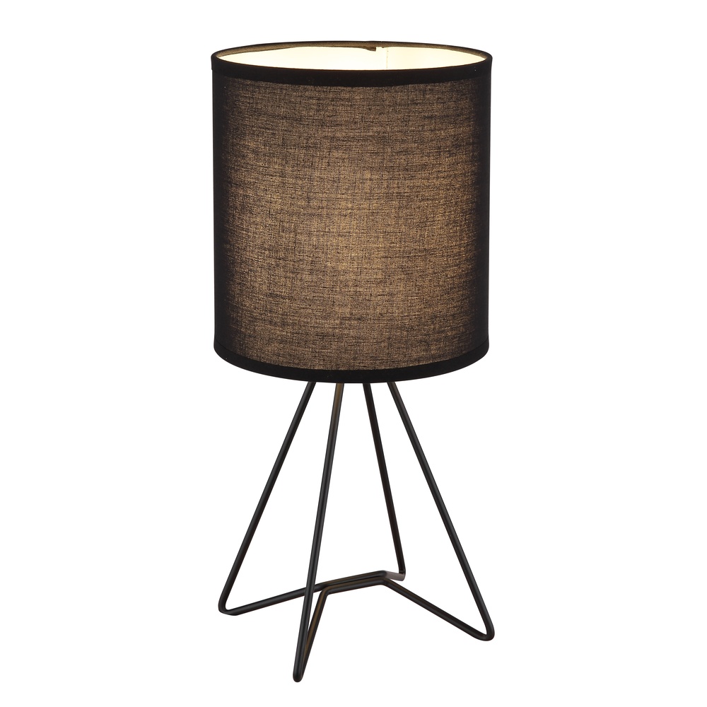 Globo Design schemerlampTamian zwart - 21734S
