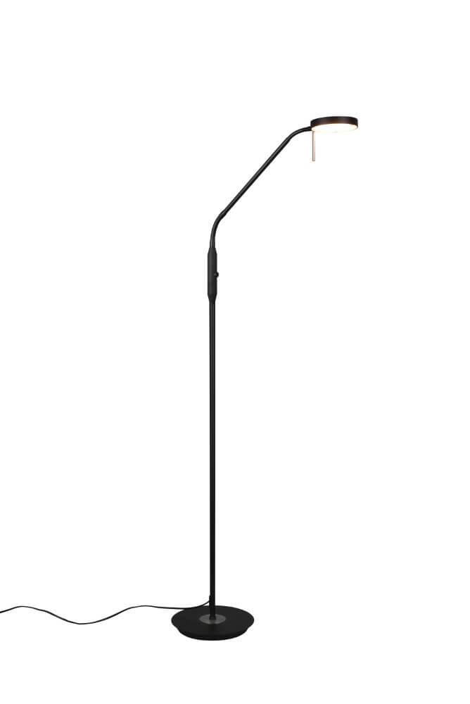Trio VloerlampMonza 145cm zwart - 423310132
