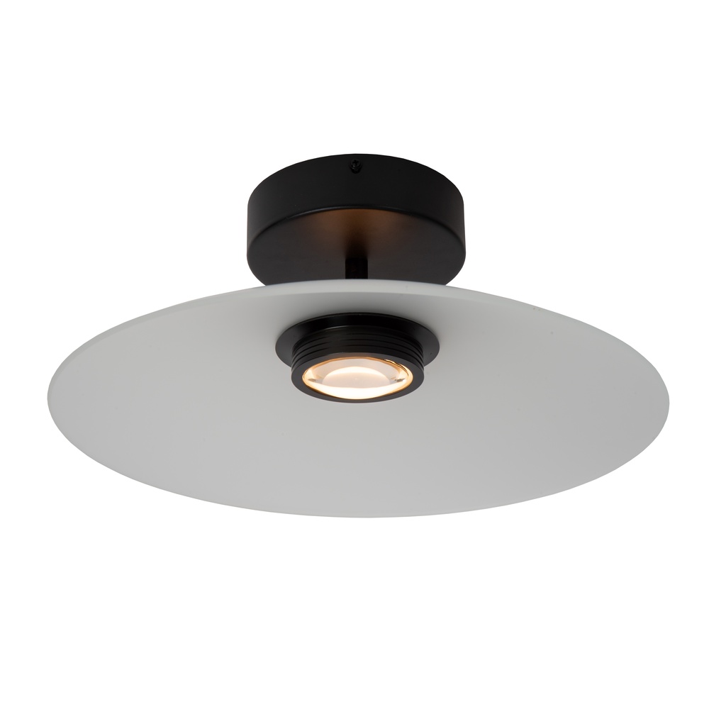 Premium by Lucide Strakke plafondlampMenga Ø 40cm wit glas - 25117/10/61