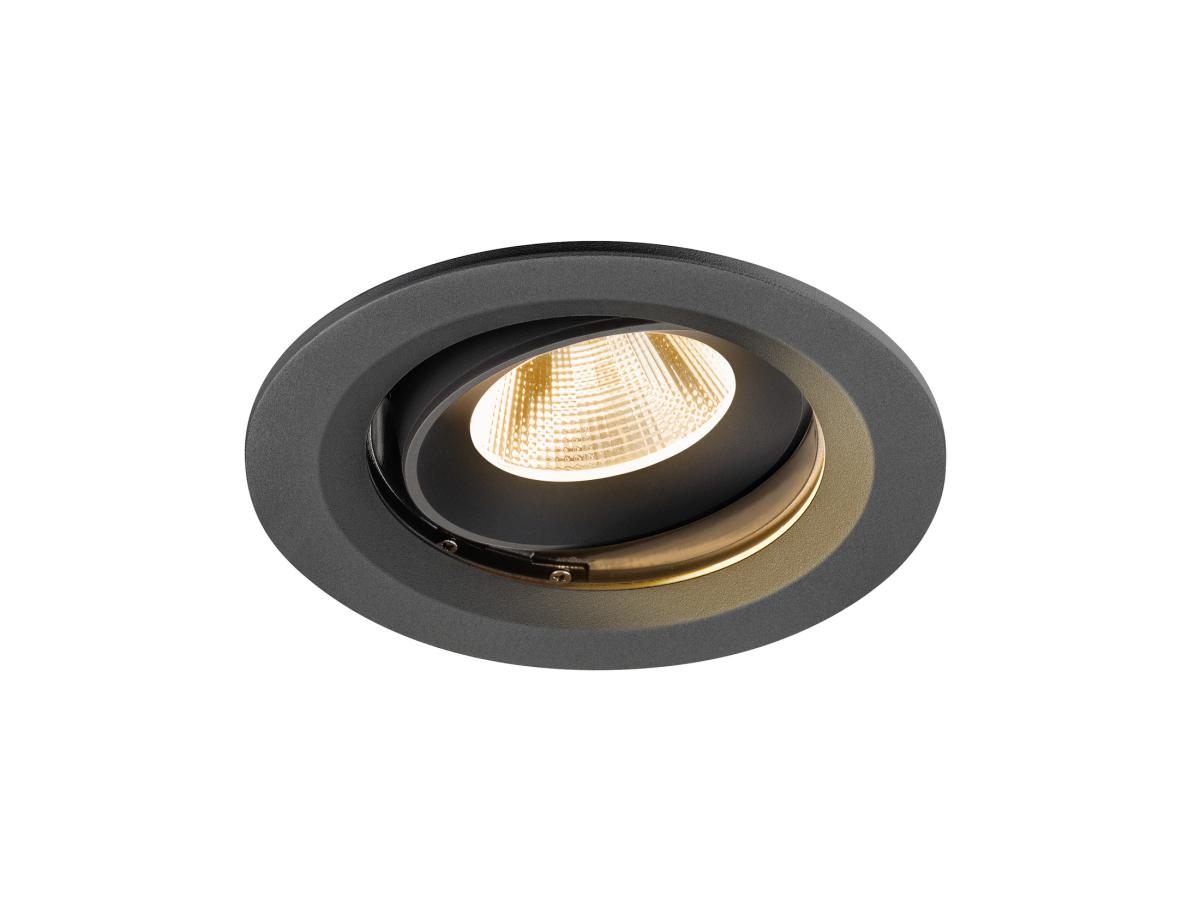SLV InbouwspotNuminos Move M zwart 2700K - 20gr - 1009649