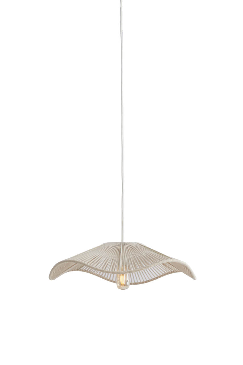 Light & Living Crème hanglamp Rafa japandi Ø 50cm - 2976243
