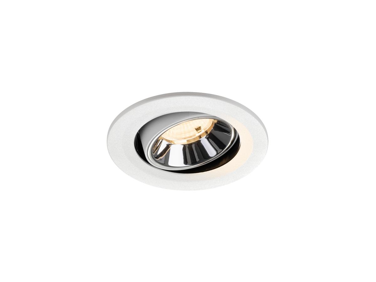 SLV InbouwspotNuminos Move S wit/chroom 2700K - 55gr - 1009504