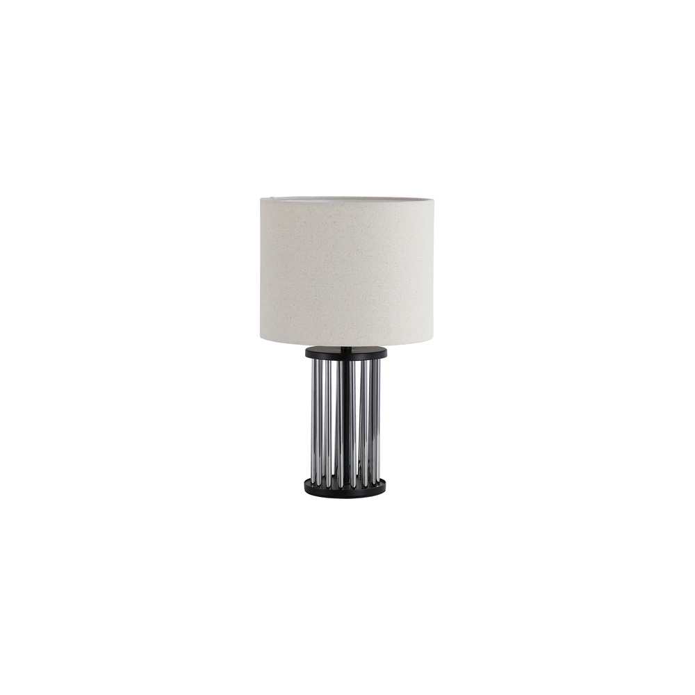 Searchlight TafellampSwizzle smoke met kap - EU55623SM