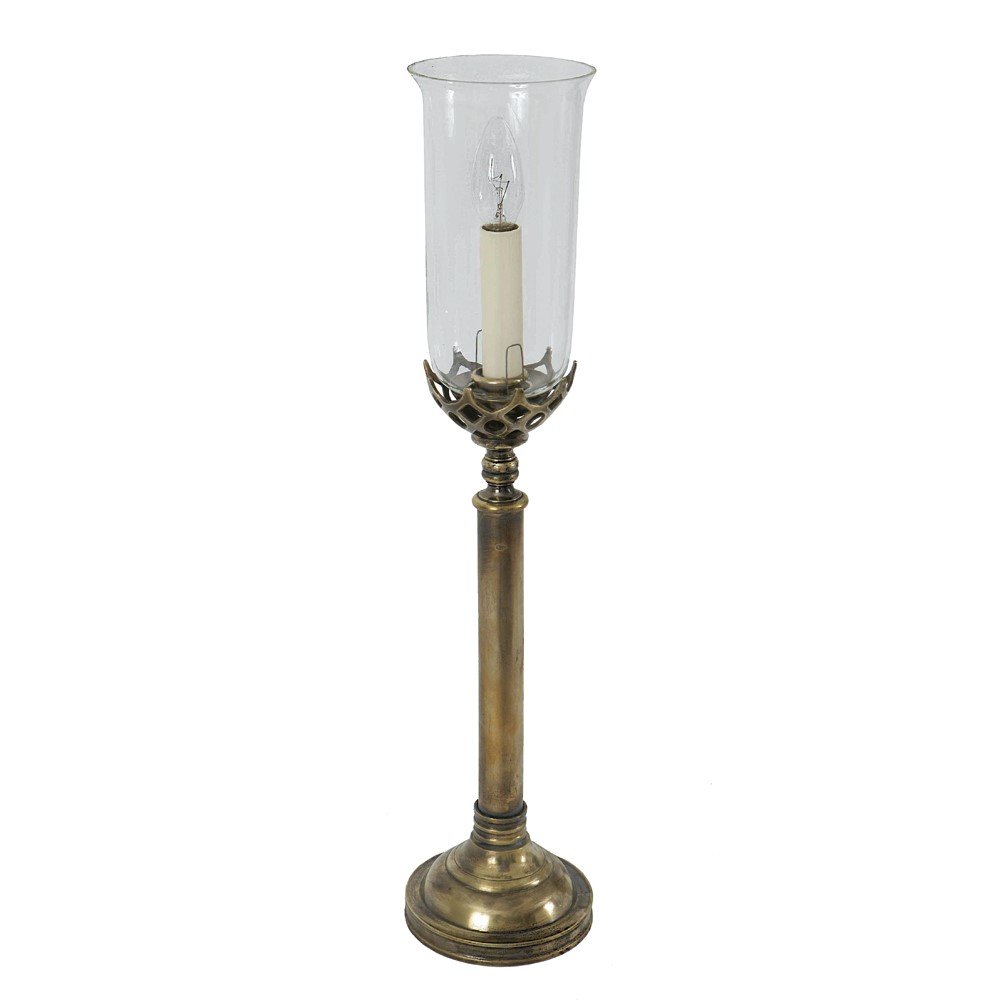 Limehouse Messing kandelaarGothic antiek koper (ANT) - 751