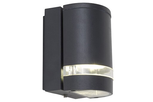 Lutec Design wandlampFocus antraciet enkel - 5604101118