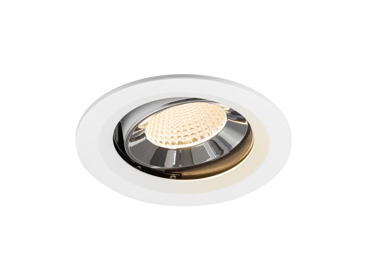 SLV InbouwspotNuminos Move M wit/chroom 2700K - 40gr - 1009663