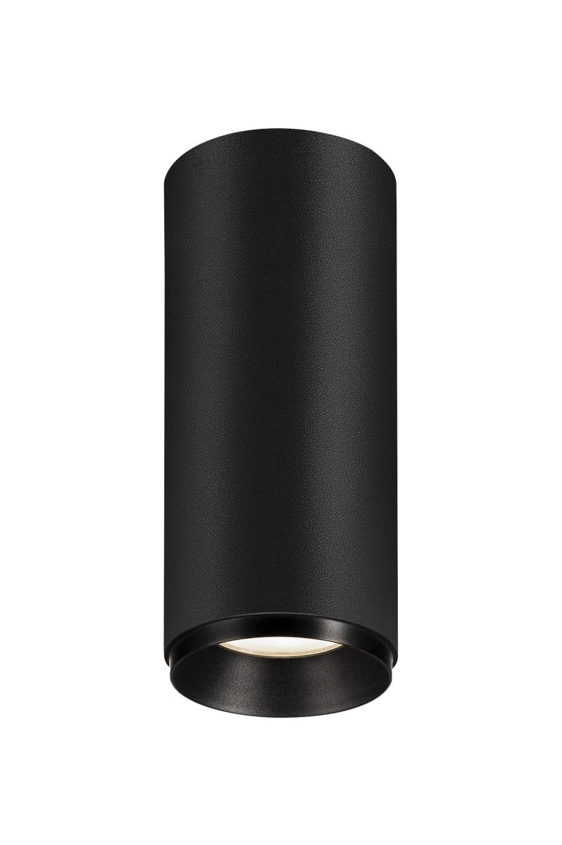 SLV OpbouwspotNuminos S cilinder zwart 4000K - 24gr - 1004138