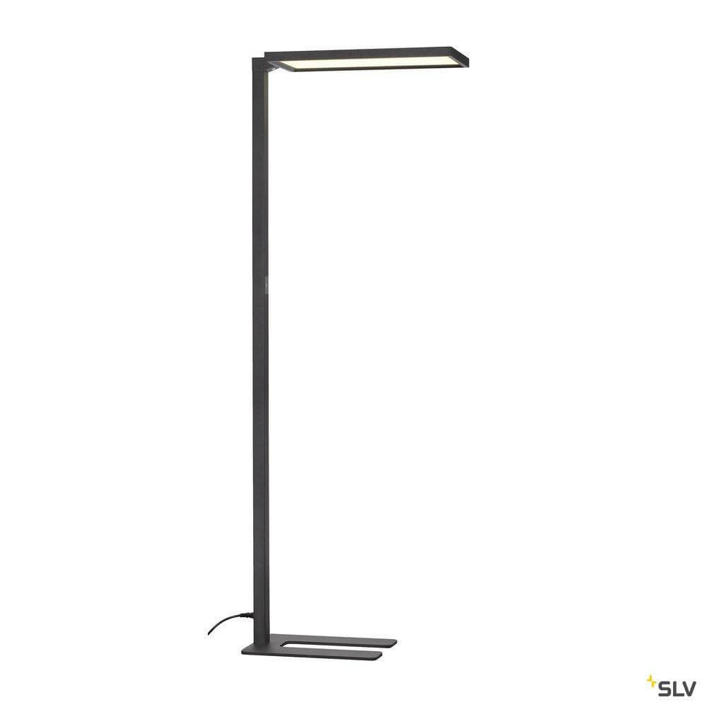 SLV Led vloerlampWorklight kantoor 195cm zwart - 1005390
