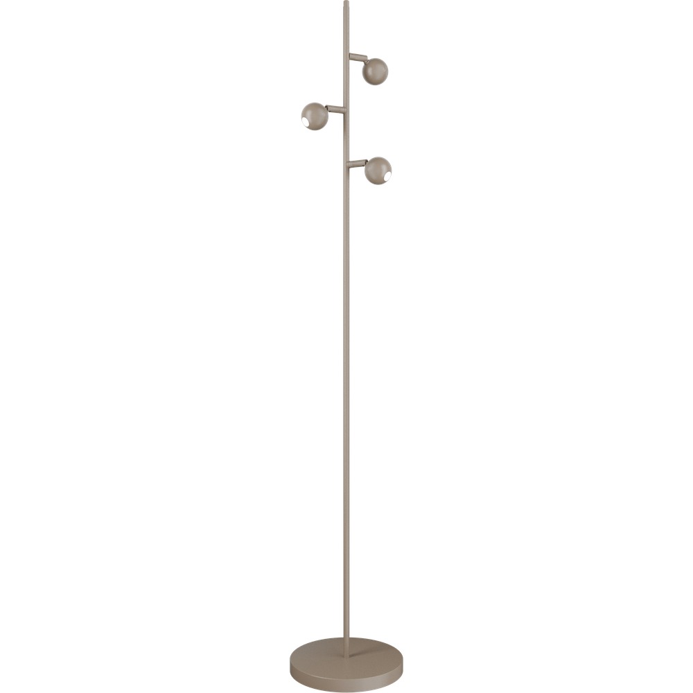 Masterlight 3-lichts vloerlamp Talana beige terra - 1410-36-36-3