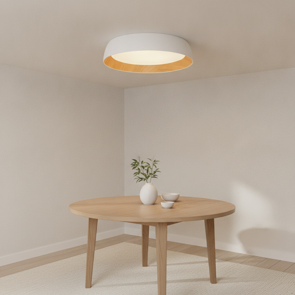 Lyora Plafondlamp Sigi Ø 60cm wit - 110935