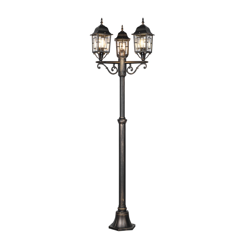 Trio LantaarnVolturno 3 kroon antiek bruin - 405960328