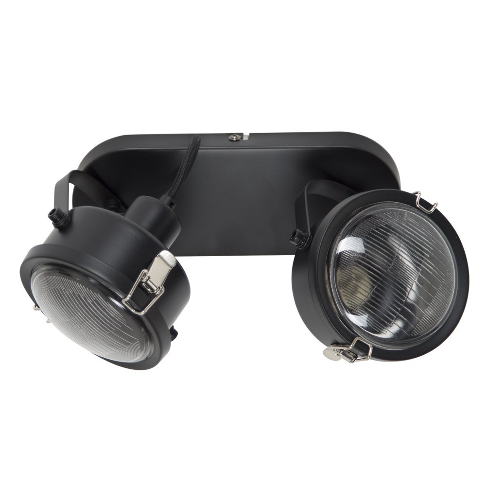 KS Verlichting OpbouwspotsSatellite 2 lichts zwart - 6848
