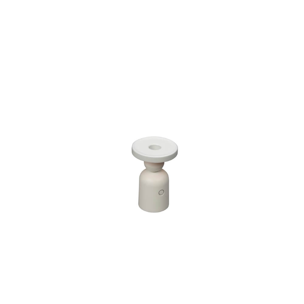 KonstSmide Oplaadbare tafellamp Nantes wit voor kandelaar - 7833-250