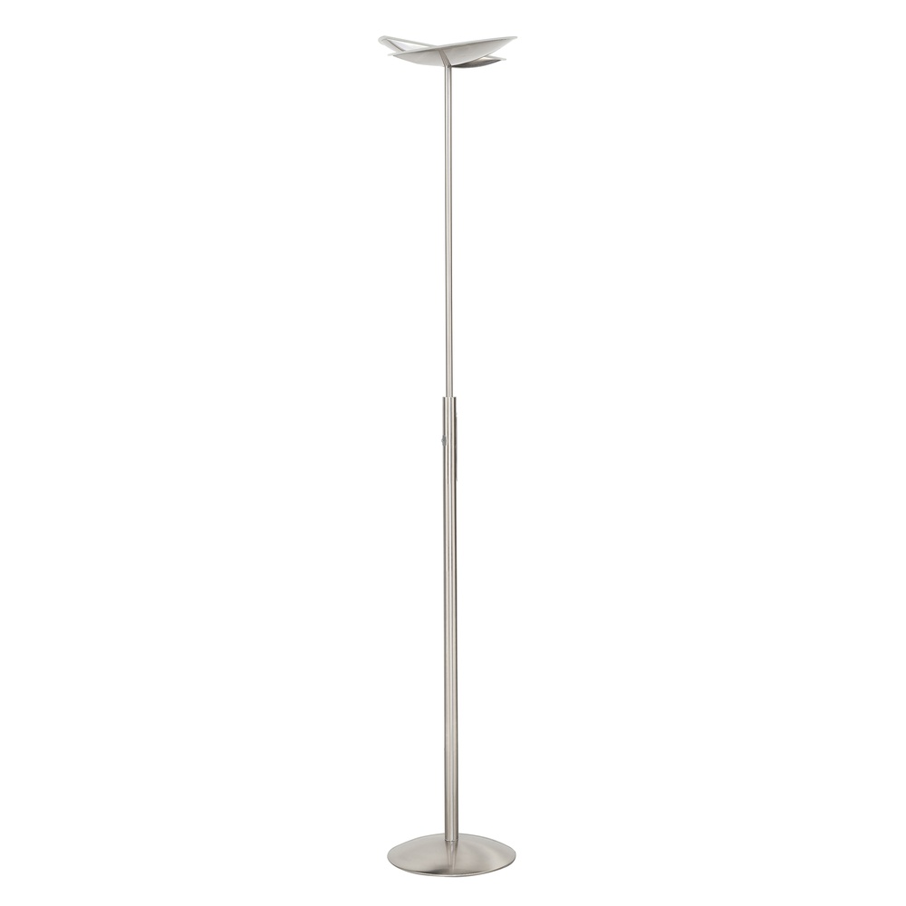 Highlight Design vloerlamp Sapporo nikkel Ø 29cm - V4314.30