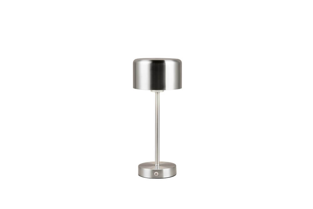 Trio Oplaadbare tafellampJeff mat nikkel - R59151107