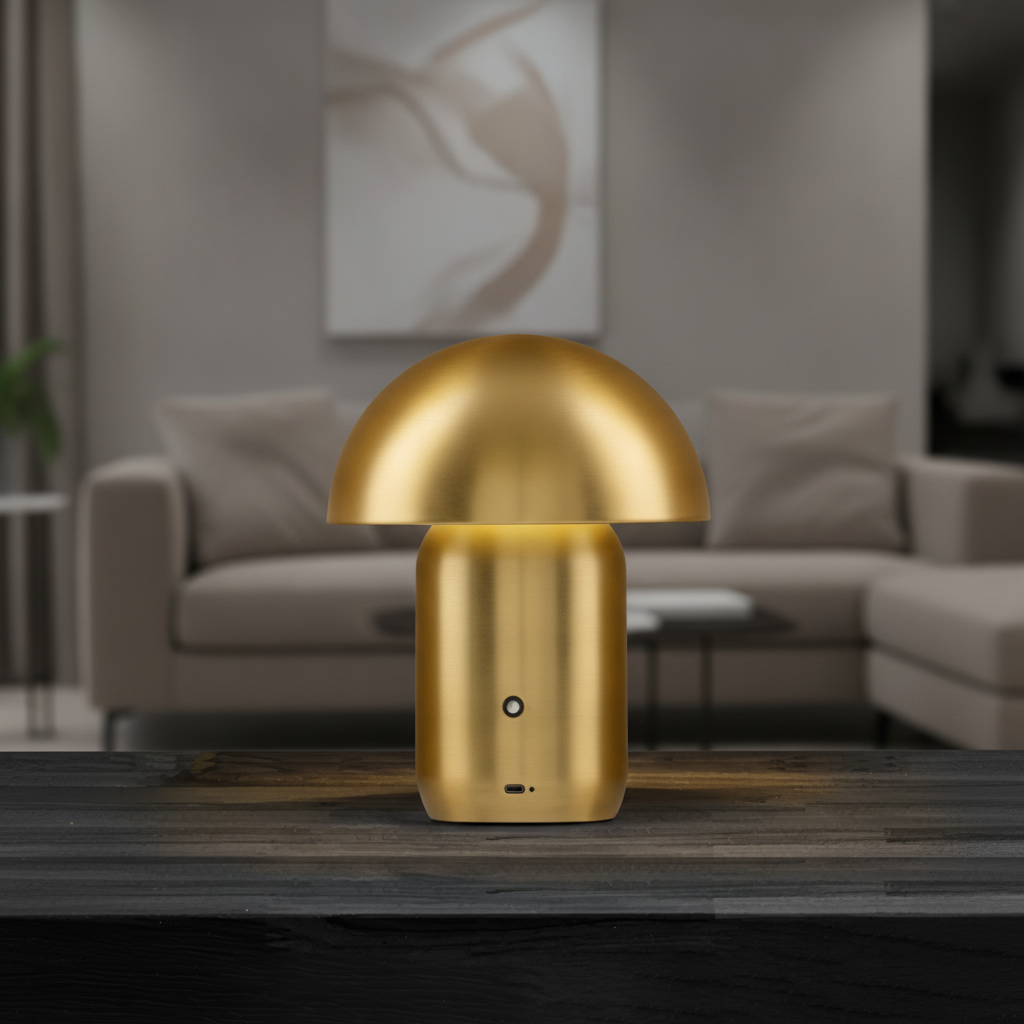 Lyora Design tafellampPois oplaadbaar goud - 9050170