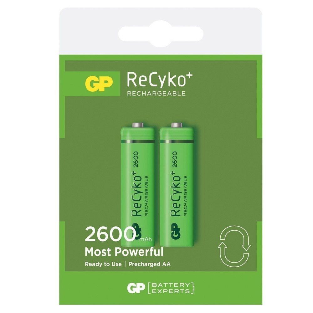 GP Chargeable Battery - AA 2600 mAh oplaadbaar - 3311583 afbeelding