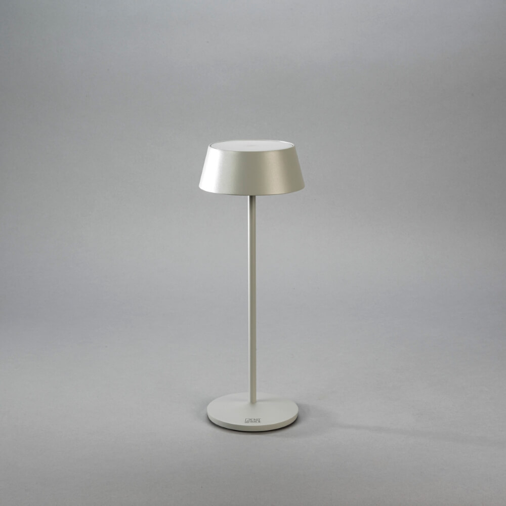 KonstSmide Oplaadbare tafellamp Menton grijs - 7839-300