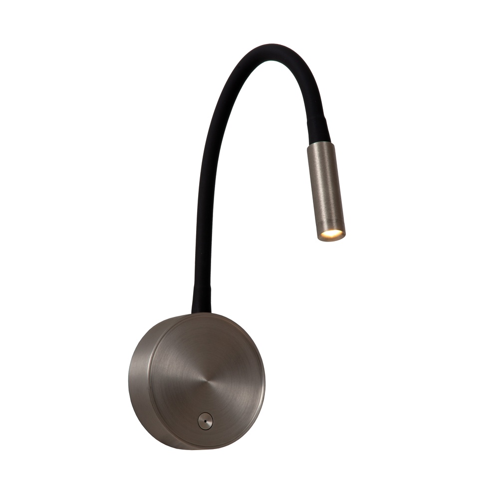 Premium by Lucide BedlampjeAsja dimbaar geborsteld metaal - 41206/03/15