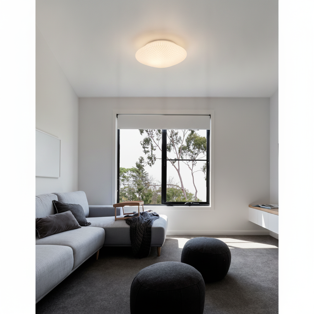 Lyora PlafondlampSens wit glas - 110802