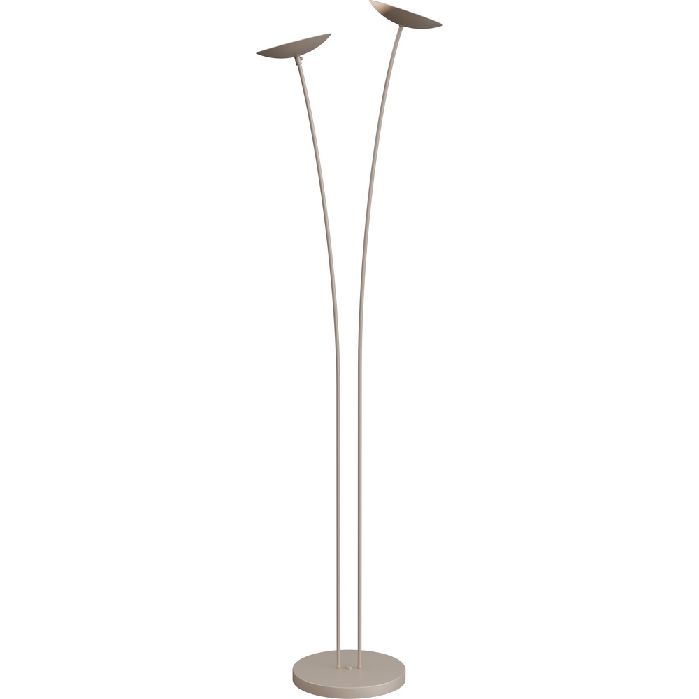 Masterlight Design vloerlampScala 2-lichts beige terra - 1194-36-36