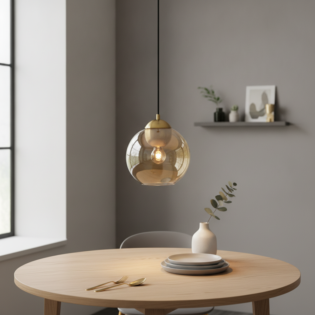 Lyora Design hanglampMidori amber glas - 110710