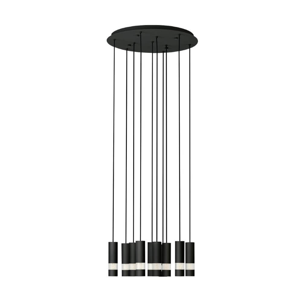 Stars of Light Ronde hanglamp Bernabeta zwart 10-lichts - 39708
