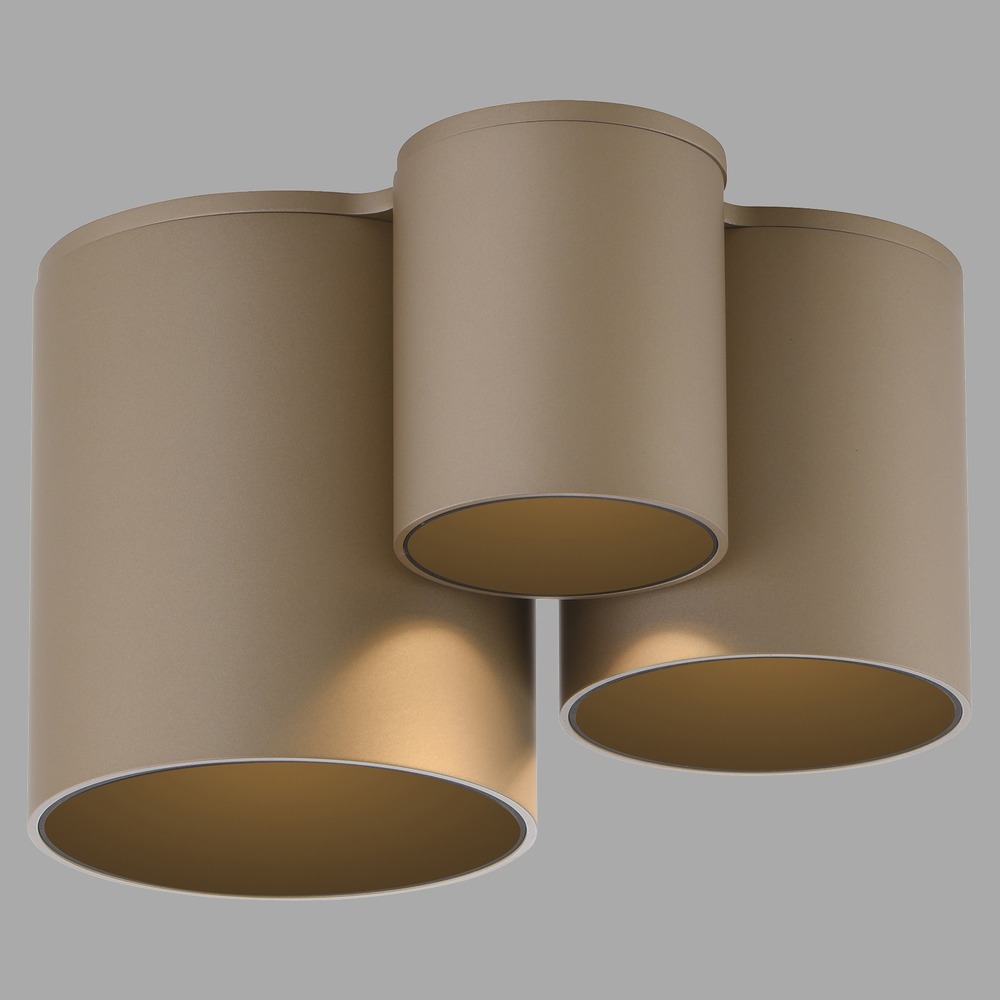 Paul Neuhaus 3L plafondlampPure Point bronce - 6750-97