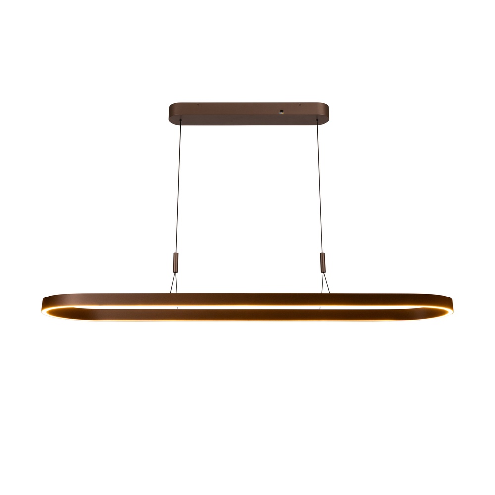 Lucide Vibes Ovale hanglampLiane roestbruin - 46404/99/97