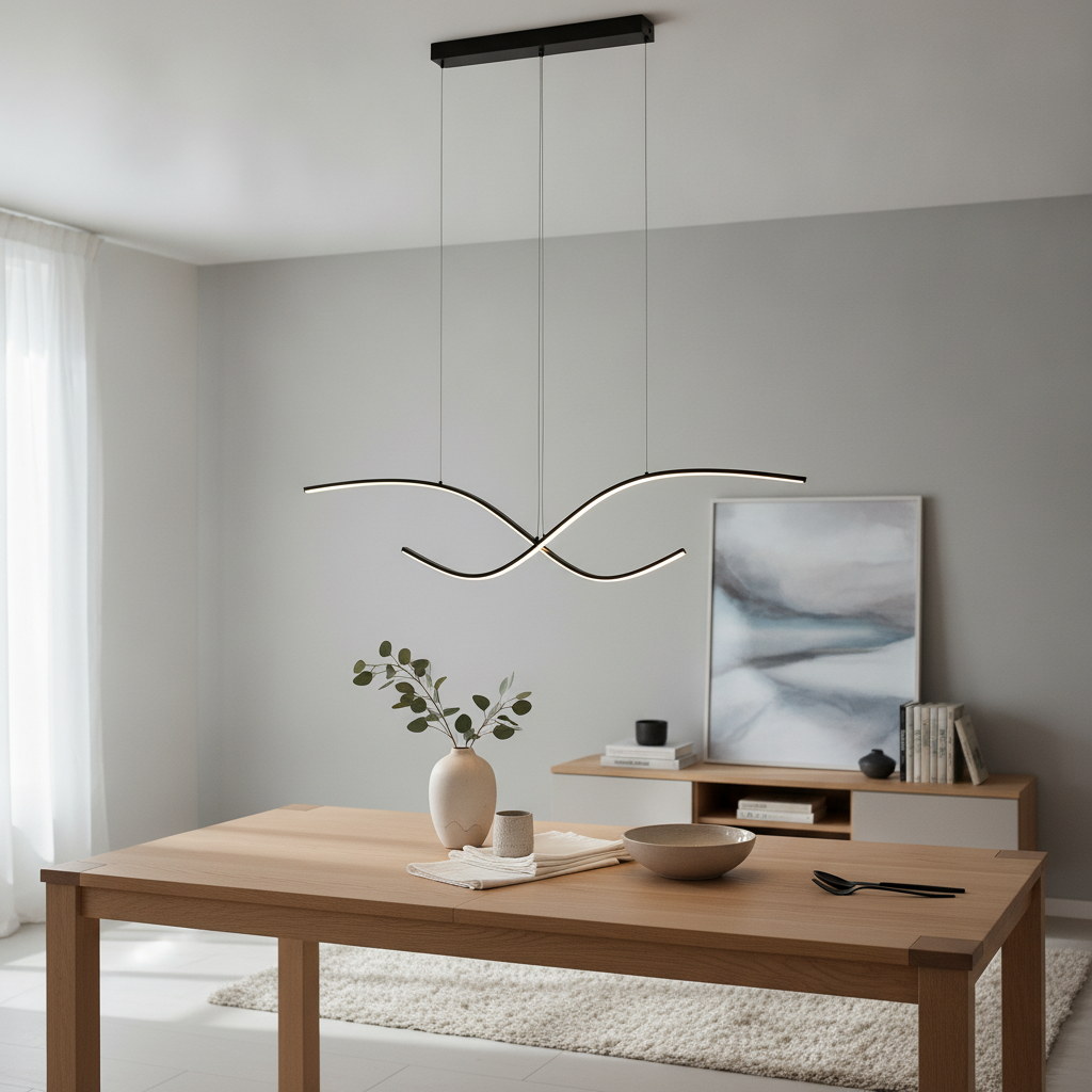 Lyora Hanglamp krulBrio zwart - 9130653