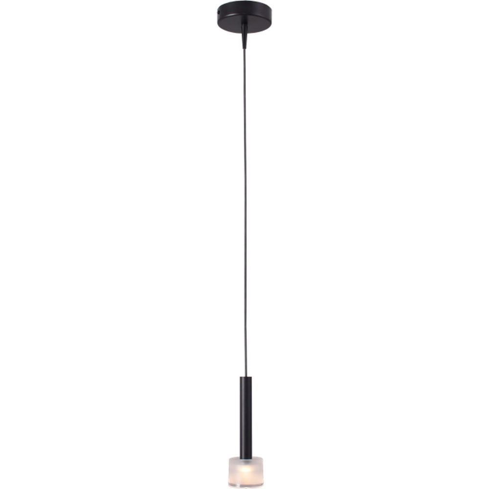 Masterlight Led pendel Fabro zwart - 5-5-2990