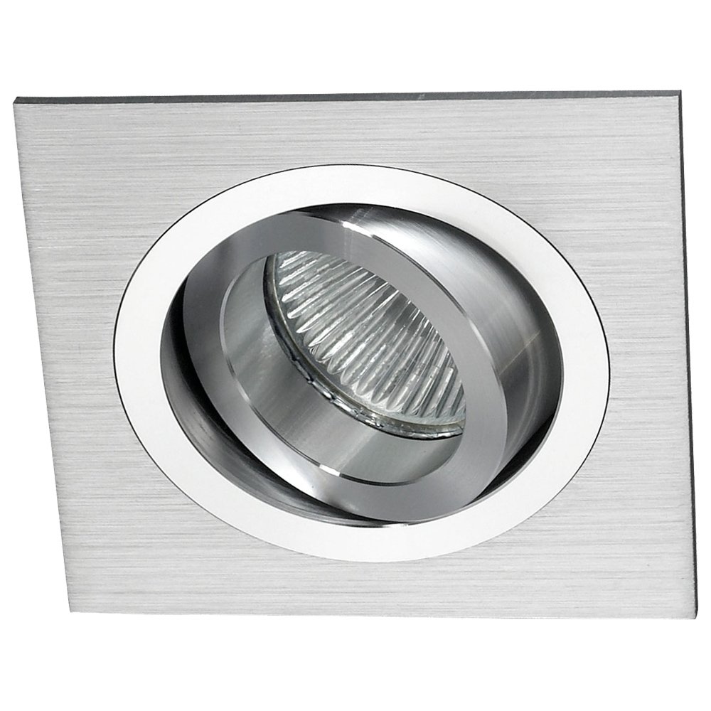 Masterlight InbouwspotDi Moda Square richtbaar metaalgrijs - 5085-37