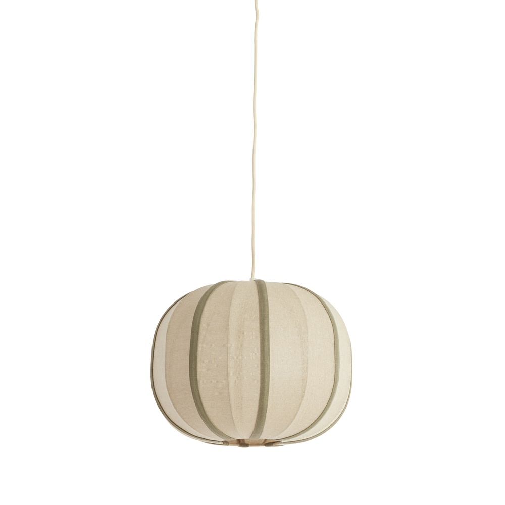 Light & Living Japandi hanglamp Esmiria Ø 40cm - olijf groen - 2995269