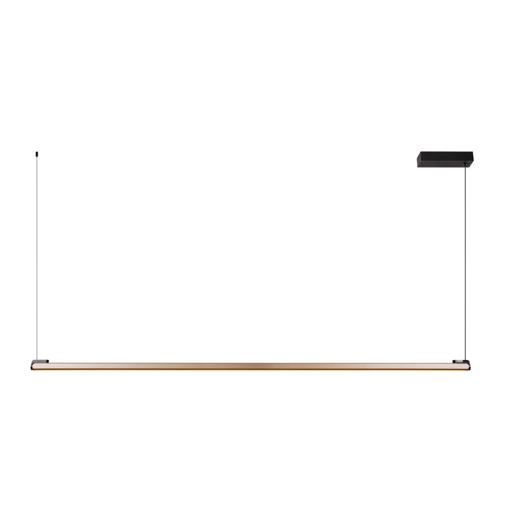 Premium by Lucide Strakke led hanglampBraga 150cm - champagne - 23472/36/96