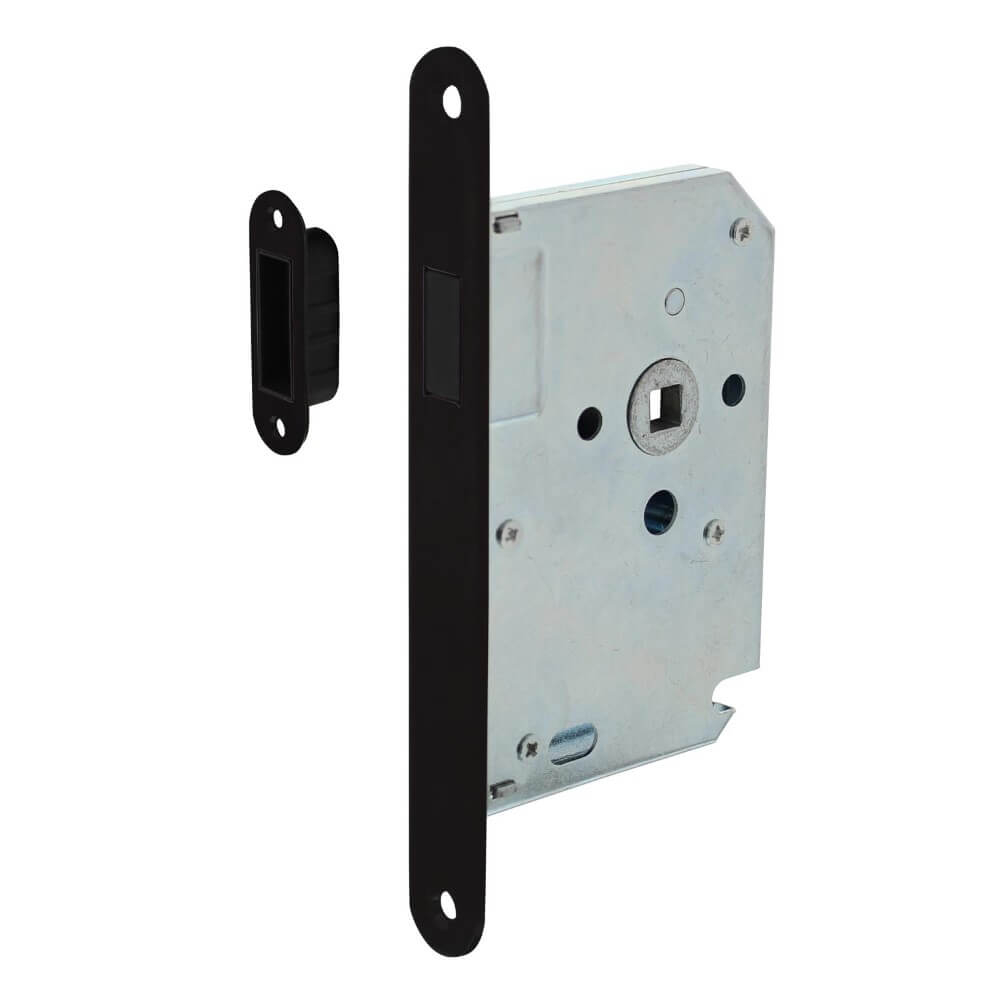 Intersteel Slotkast loopslotDomus magneet zwart afgerond - 0094.957211