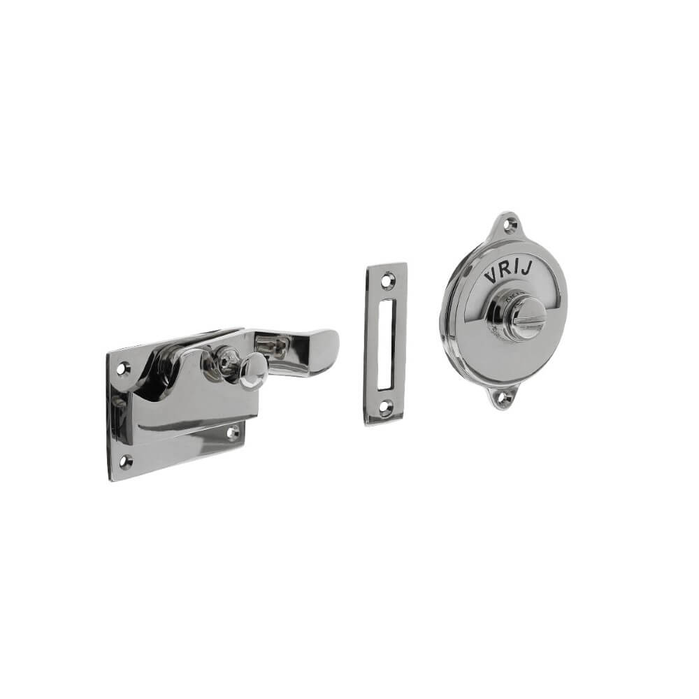 Intersteel WC-overslagTira met bocht nikkel - 0018.370005