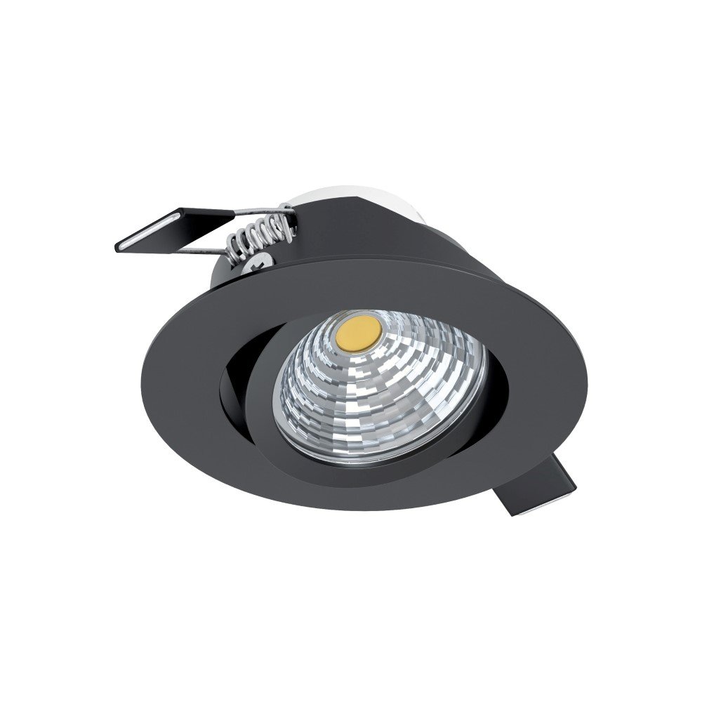 Eglo Richtbare led spotSaliceto rond - 6w - 2700K zwart - 98609