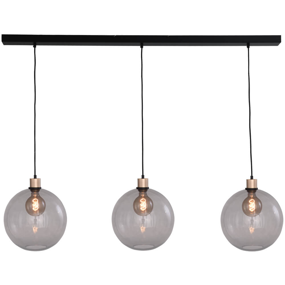 Masterlight Hanglamp Lazise 3x Ø 30cm goud - 2641-05-02-130-3-30