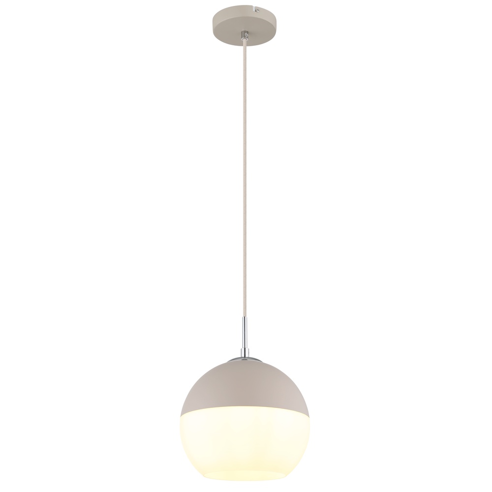 Globo Hanglamp Ragusa zand bruin Ø 25cm - 15999H1