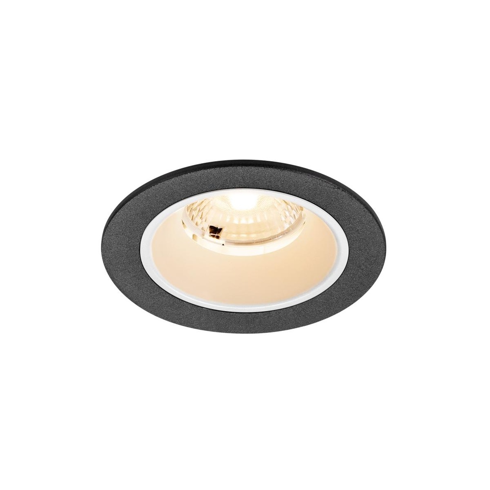 SLV InbouwspotNuminos S zwart/wit 2700K - 40gr - 1009437