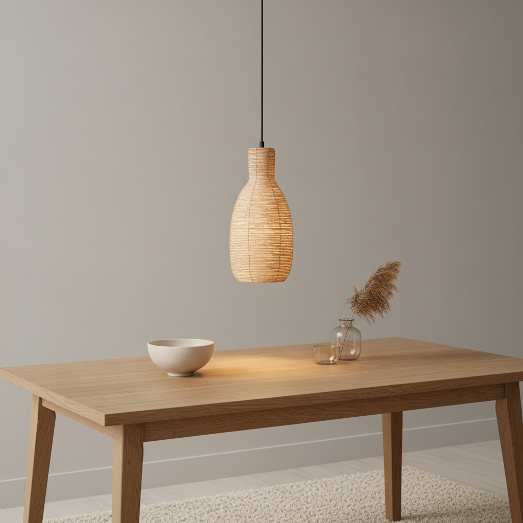 Lyora HanglampOna Ø 18cm rotan - 9586626