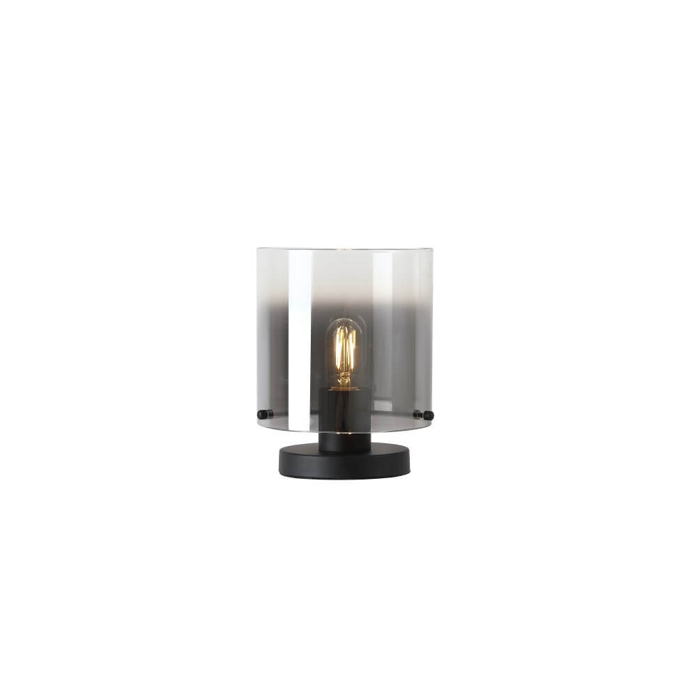 Searchlight Zwarte tafellampSweden design - EU88913-1BK