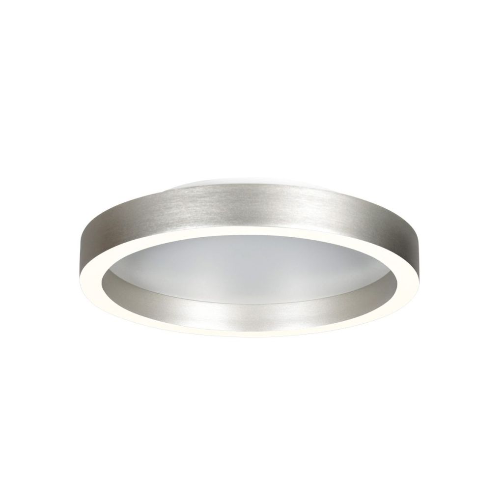 Steinhauer Design plafondlampRinglux geborsteld metaal Ø 30cm - 4134ST