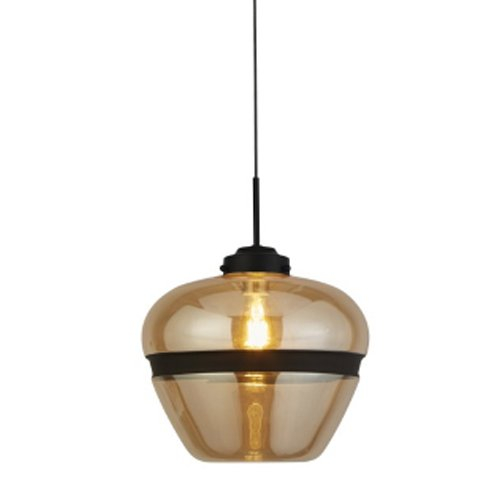 Searchlight Glazen hanglamp Meringue Ø 32cm - 8131-1CP