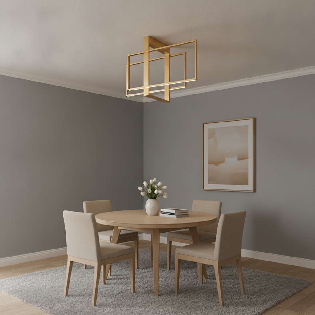 Lyora PlafondlampClea goud 70cm - 110483