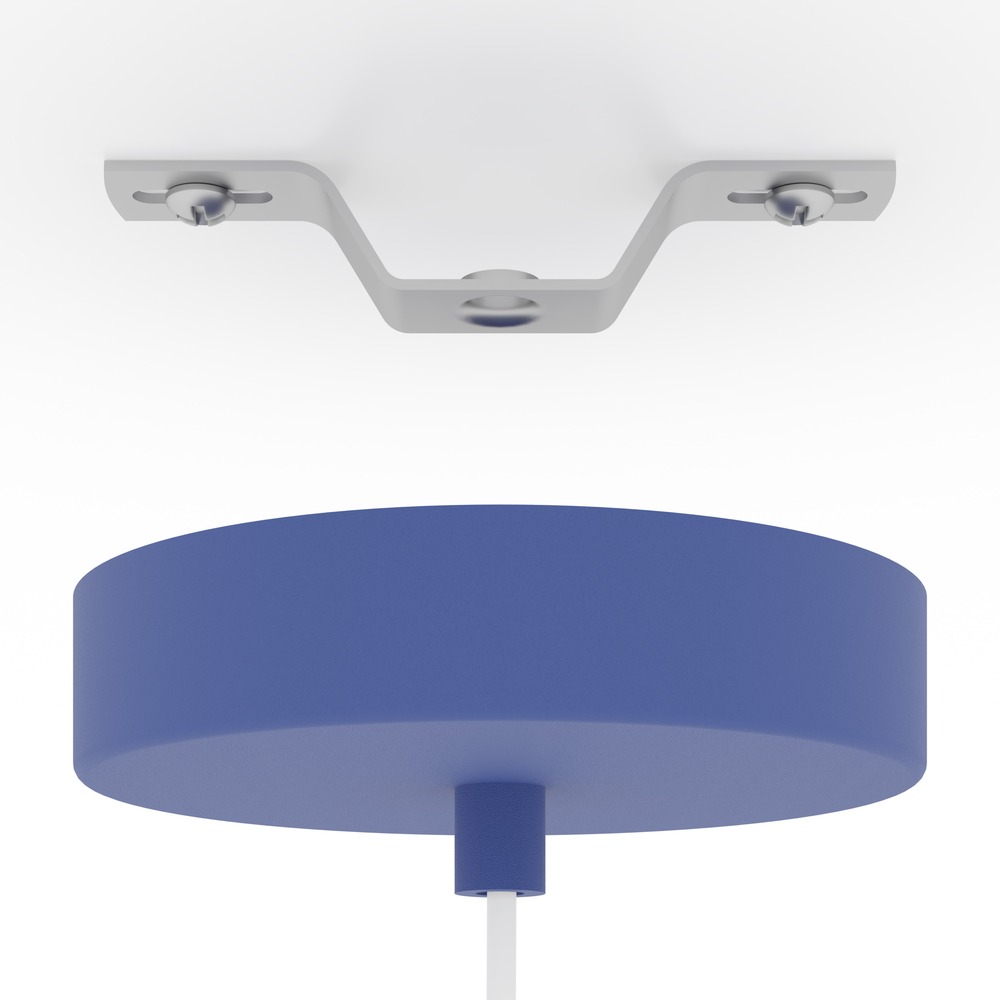 Design hanglamp Berardelli roze met blauw Ø 30cm Eglo 9008606404971