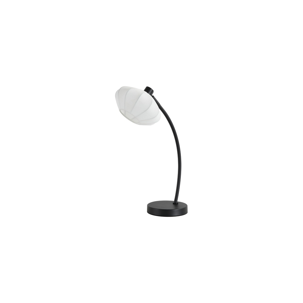 Searchlight TafellampRadiant zwart met kap - EU52852BK