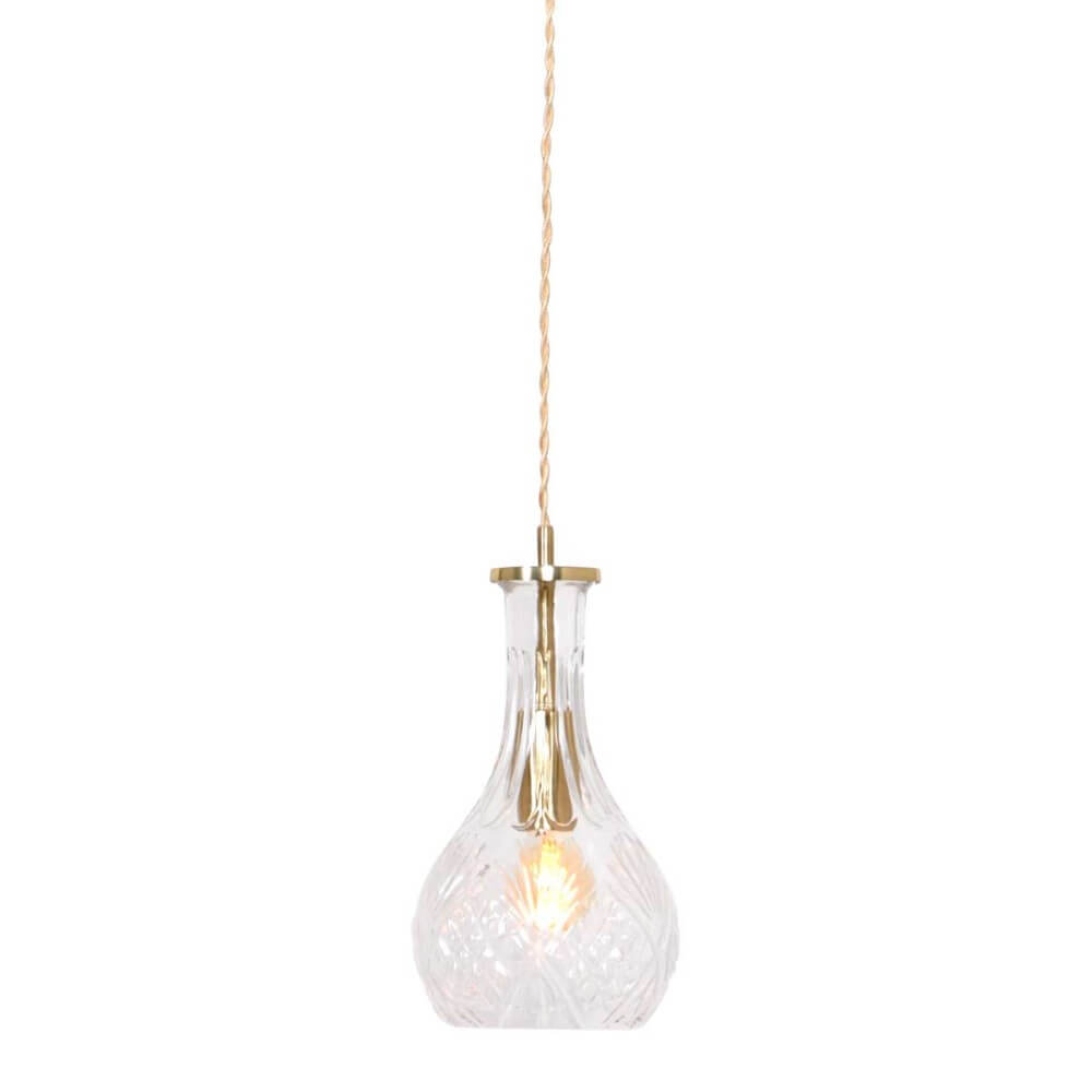 Steinhauer Klassieke hanglampGrazioglass Ø 14cm - 3493ME