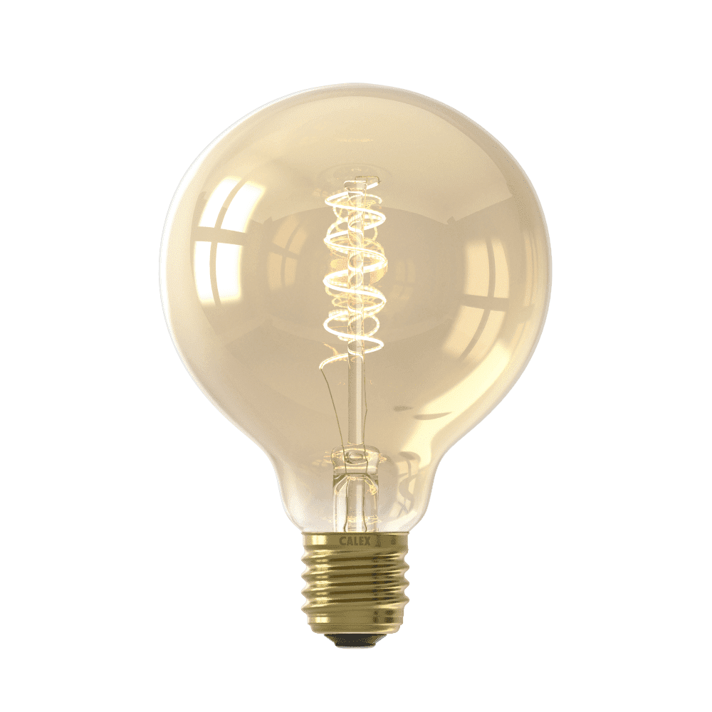 Circle Led lampGlobe 9,5 Gold 4W - E27 - 2100K - Led - 1001000900